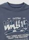 Grey pure cotton sweatshirt with front print for boys, relaxed fit_2