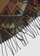 Multicolour Poncho with Fringes_2