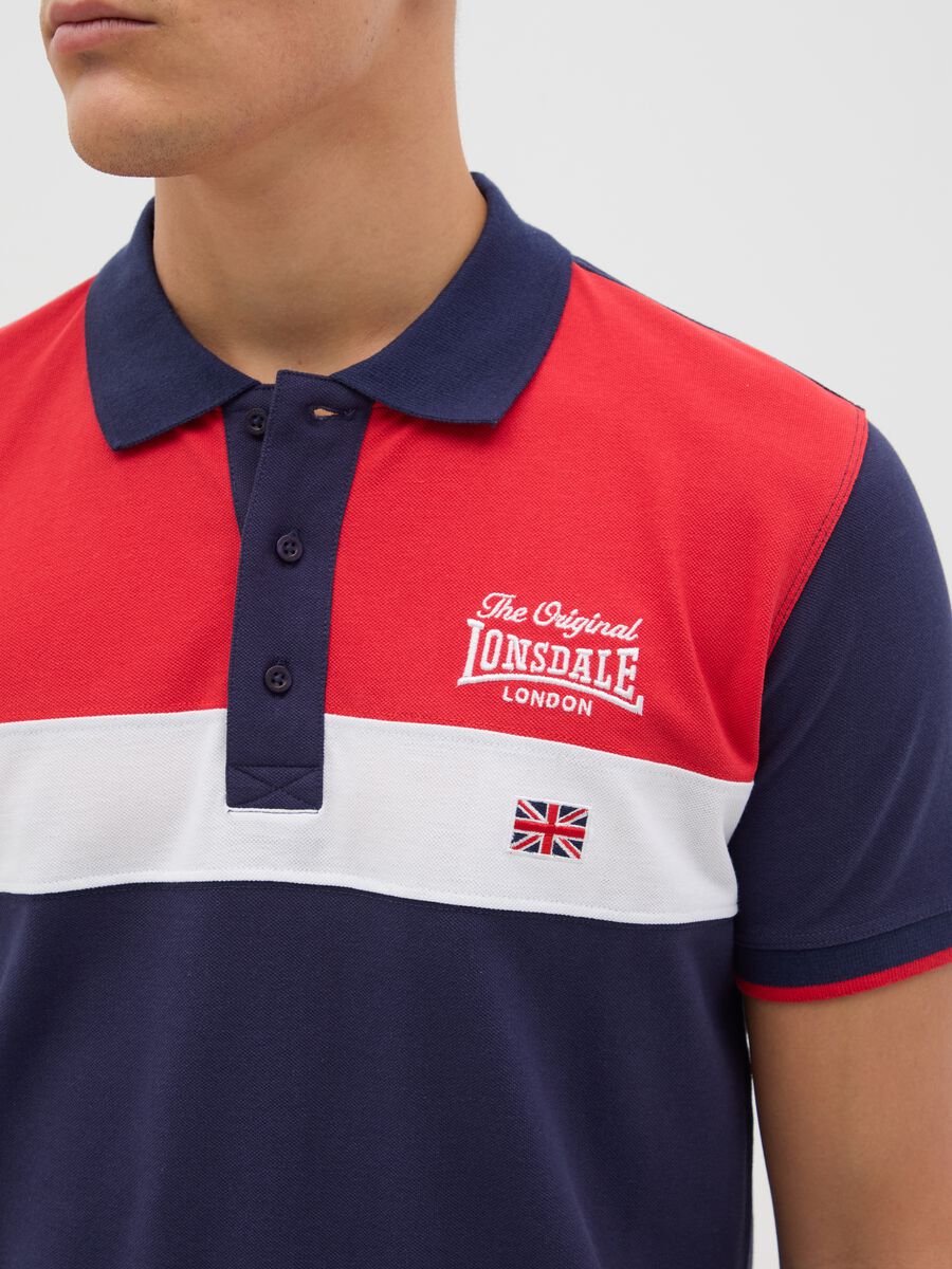 Men's pure cotton multicolour polo_2