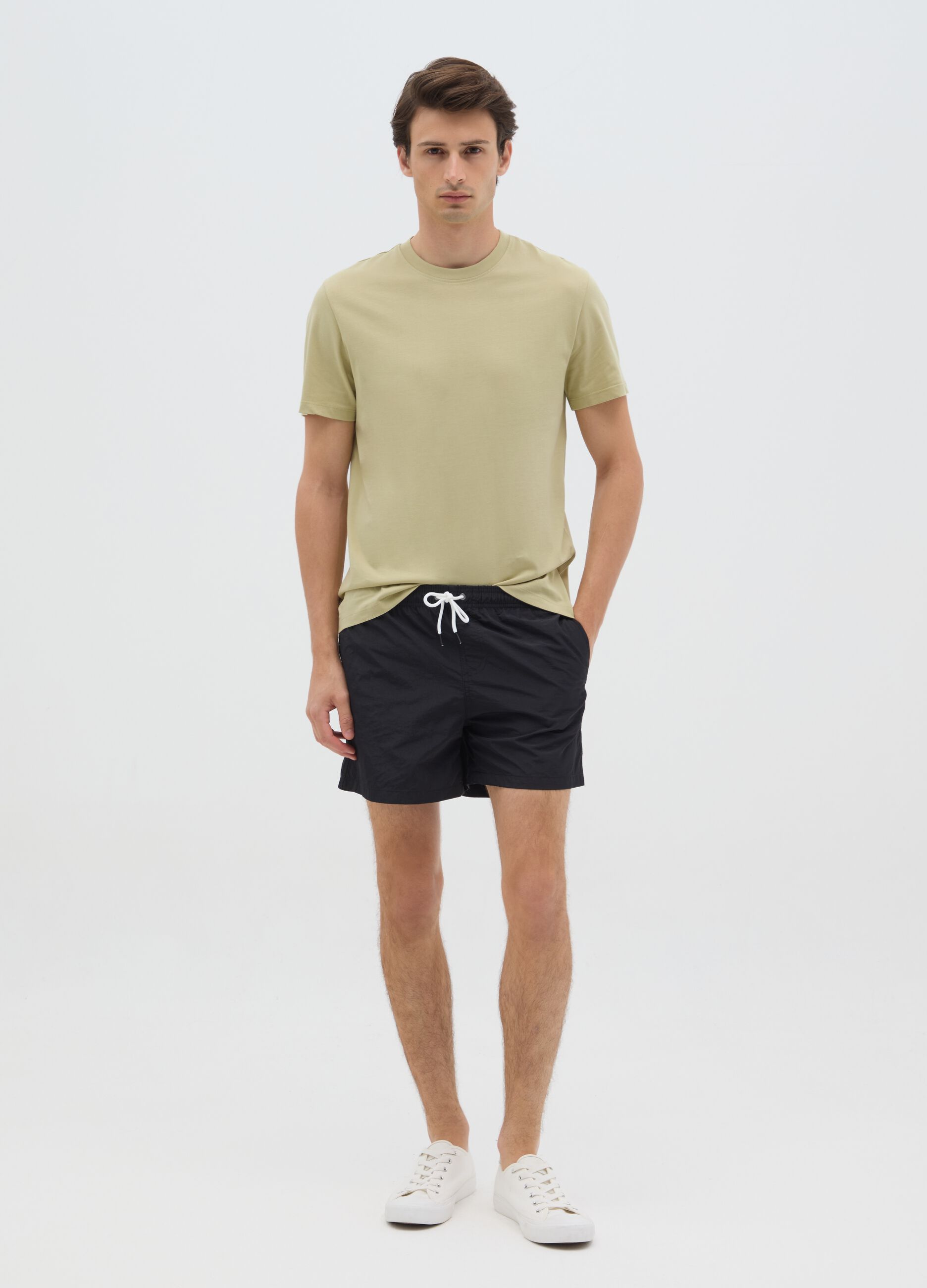 OVS Black Swim Boxers