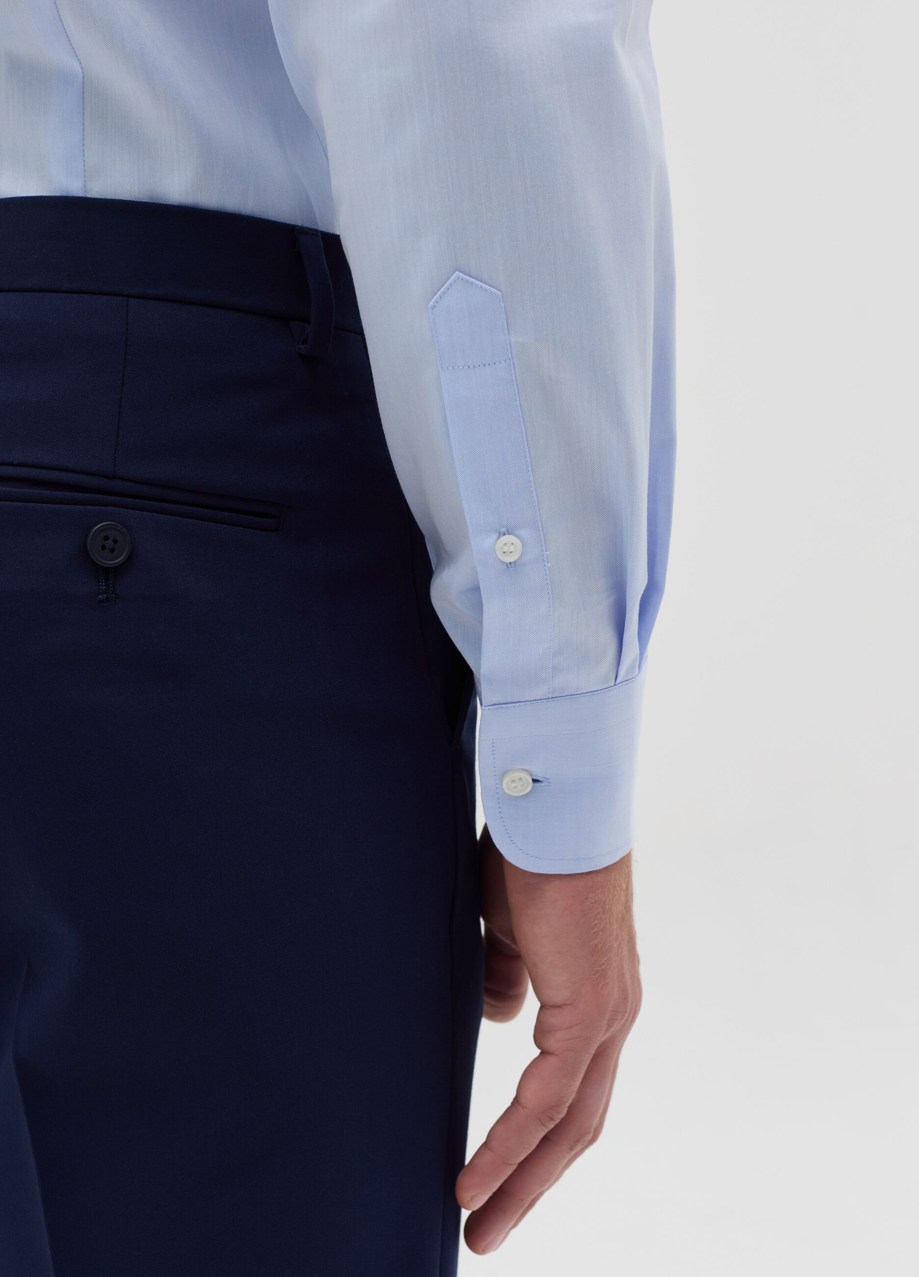 Camicia slim fit in cotone