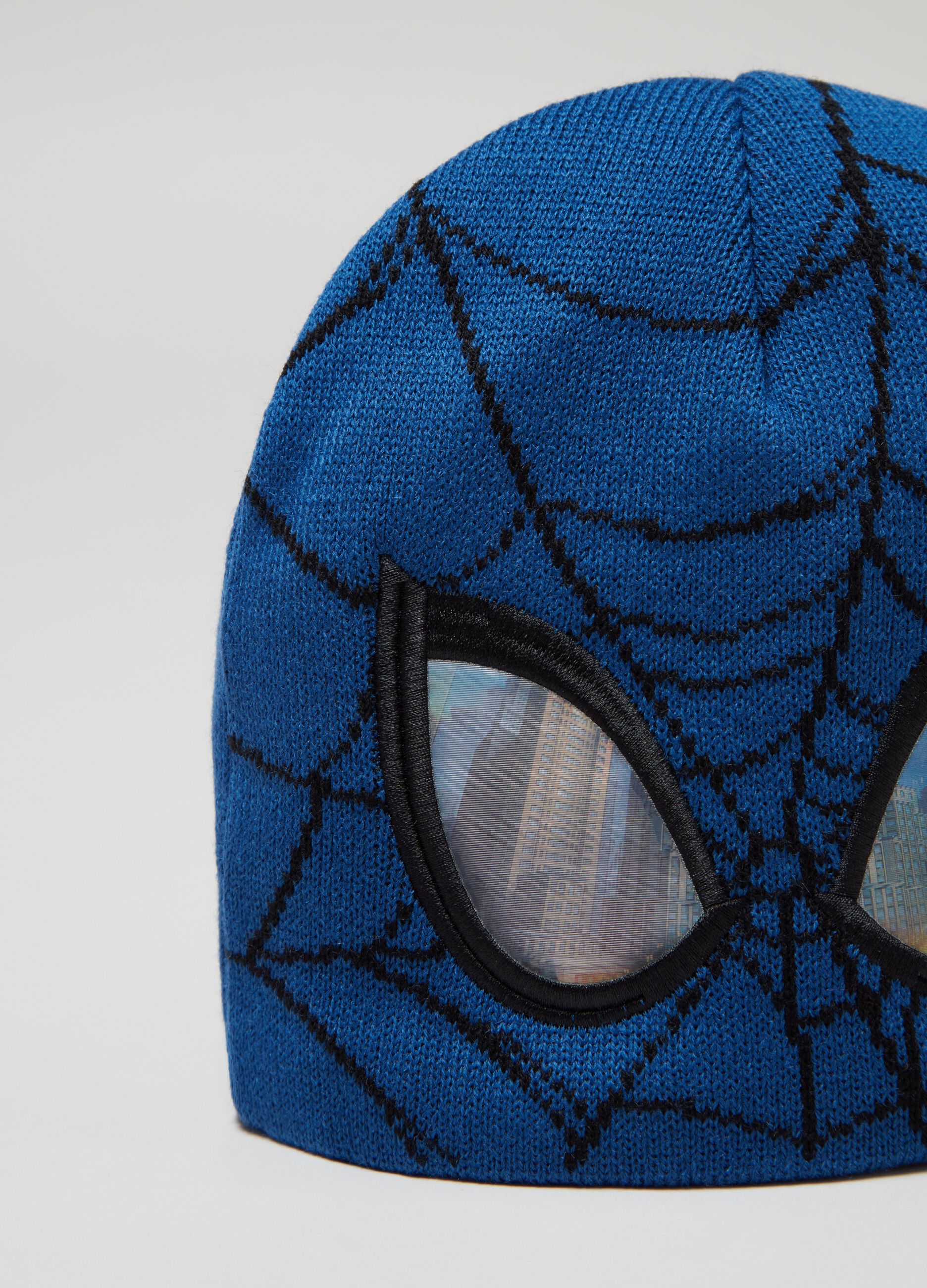 Berretto in maglia con patch Spider-Man_2