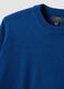 Blue crew-neck jersey knit jumper, regular fit_1