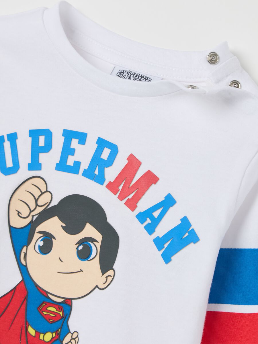 Long-sleeved T-shirt with Superman print_2