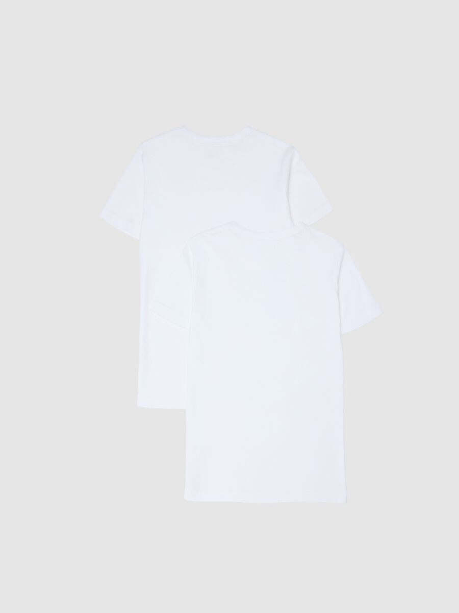 Bipack T-shirt bianca per bambino_1