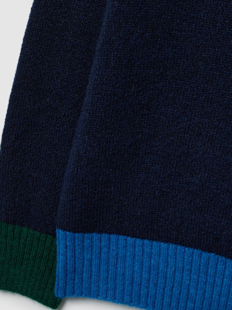 Blue regular fit jumper_5