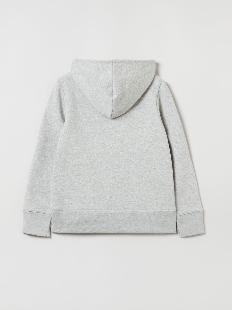 Sweatshirt with hood and logo patch_2