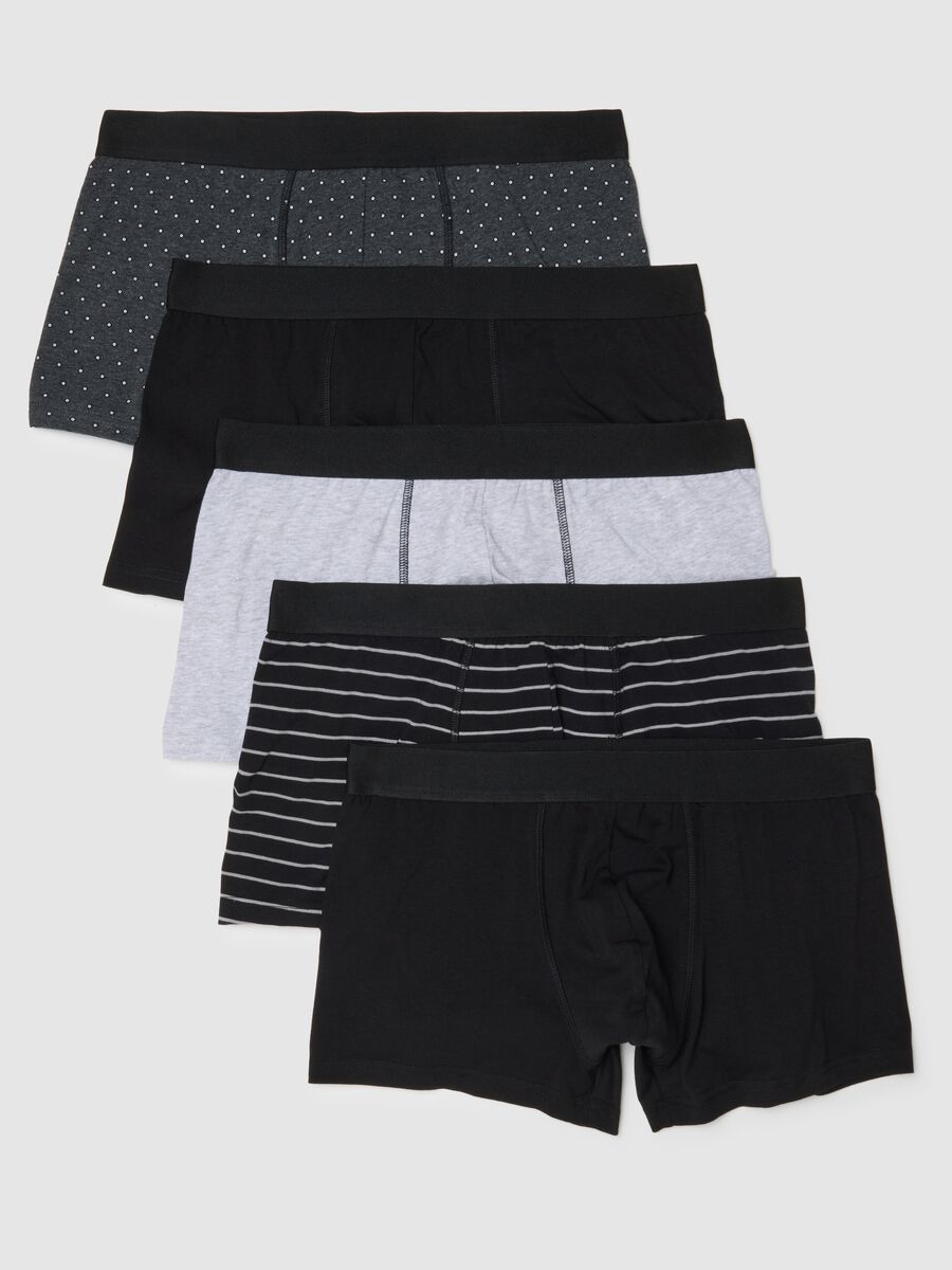 Multipack of Stretch Cotton Multicolour Regular Fit Boxers_4