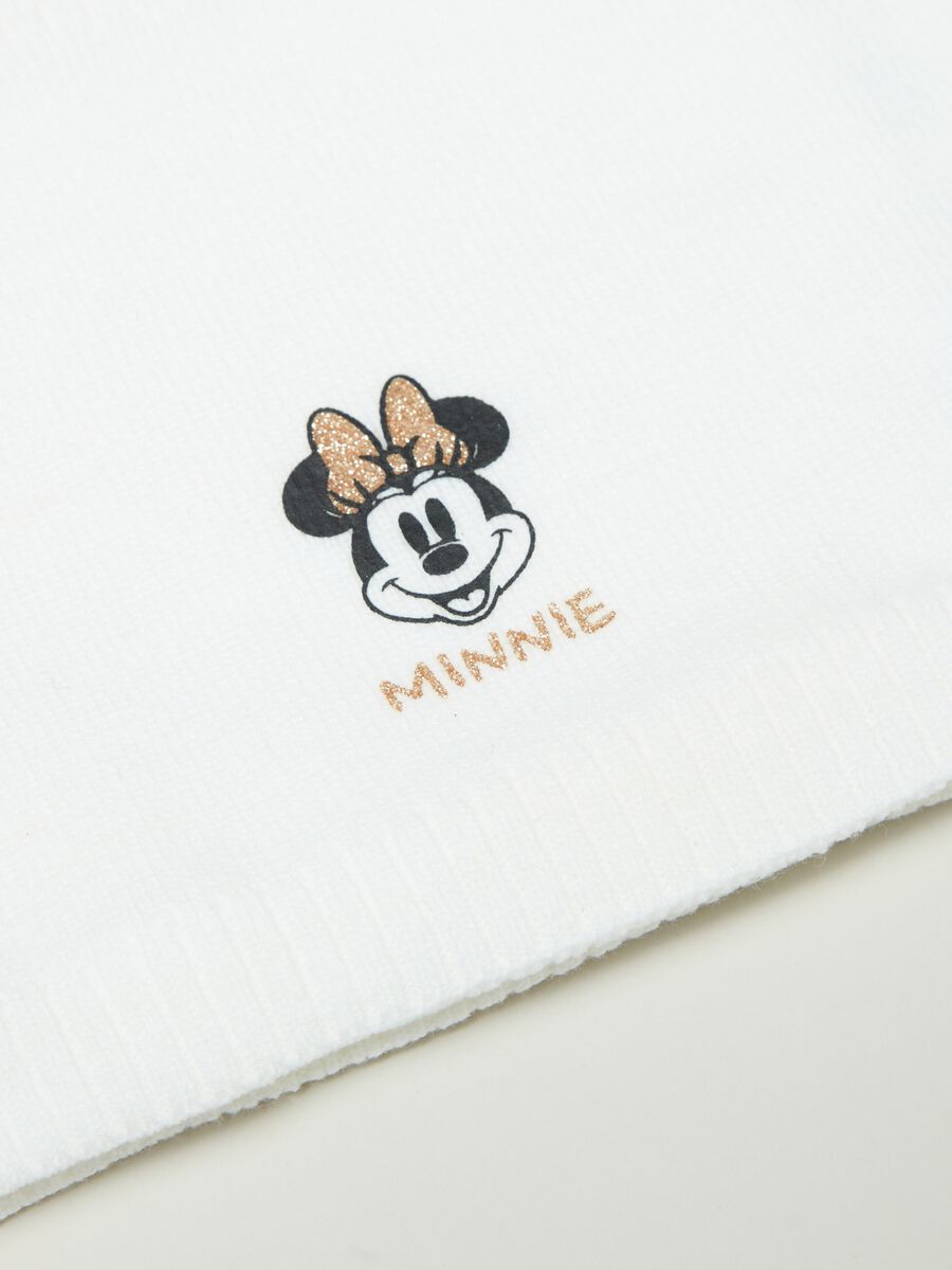 Scaldacollo con stampa glitter Minnie_1