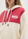 Multicolour Cotton Blend Zip Hoodie_3