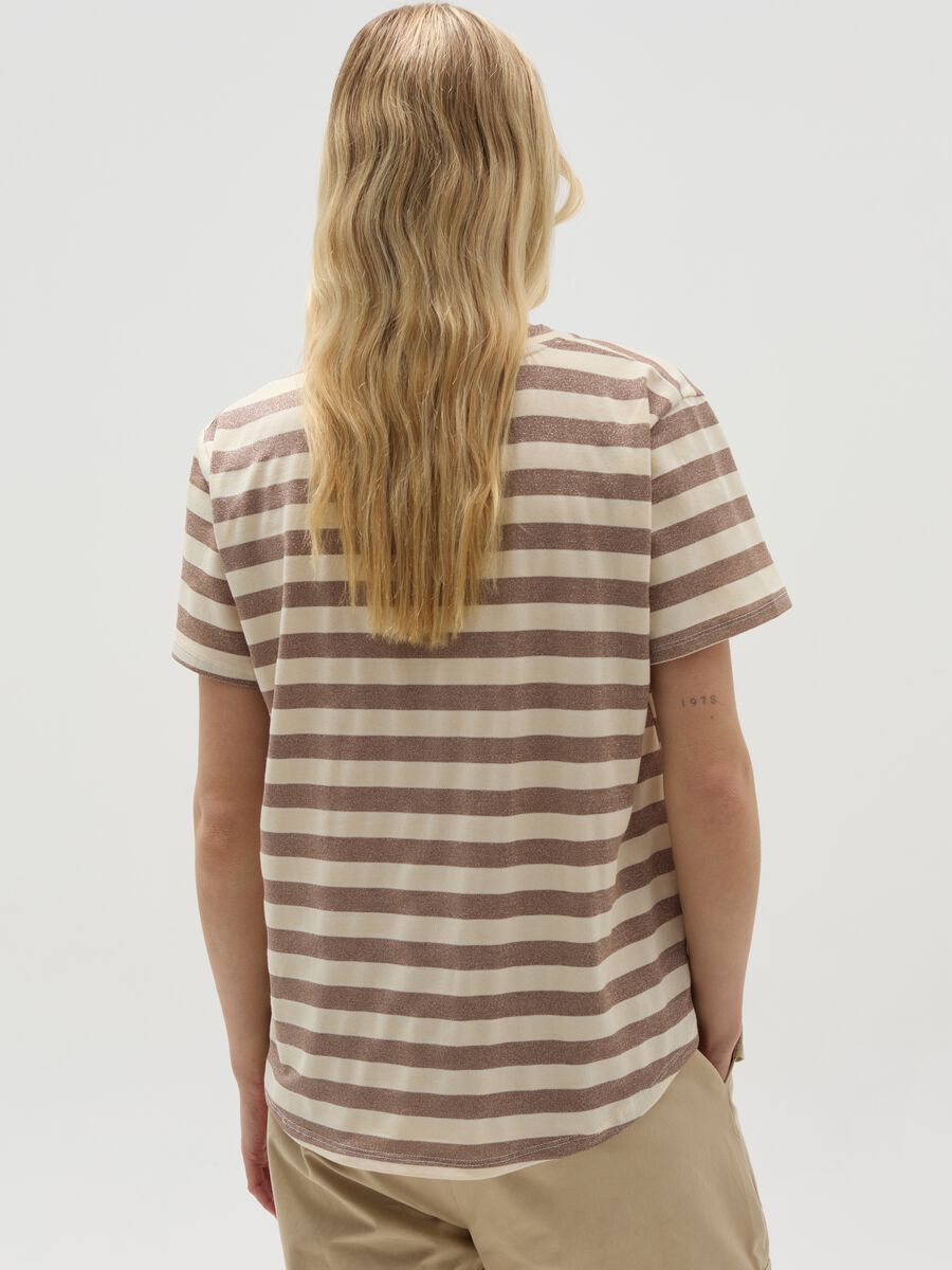 Striped T-shirt with lurex_2