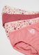 Multicolour pure cotton baby girl's underwear multipack_2