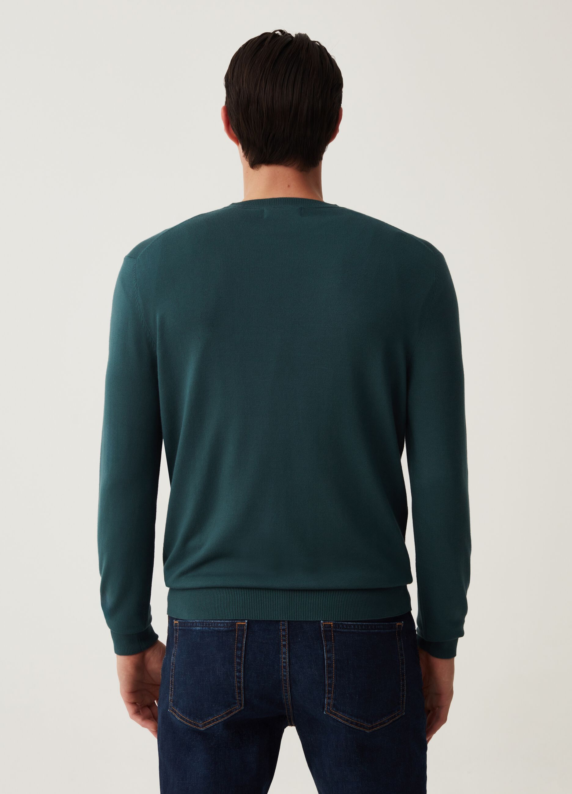 Pullover con scollo rotondo_2