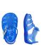Girls' blue sandals with adjustable closure_1