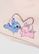 Pink stretchy cotton jersey hat with Lilo & Stitch print for girls_2