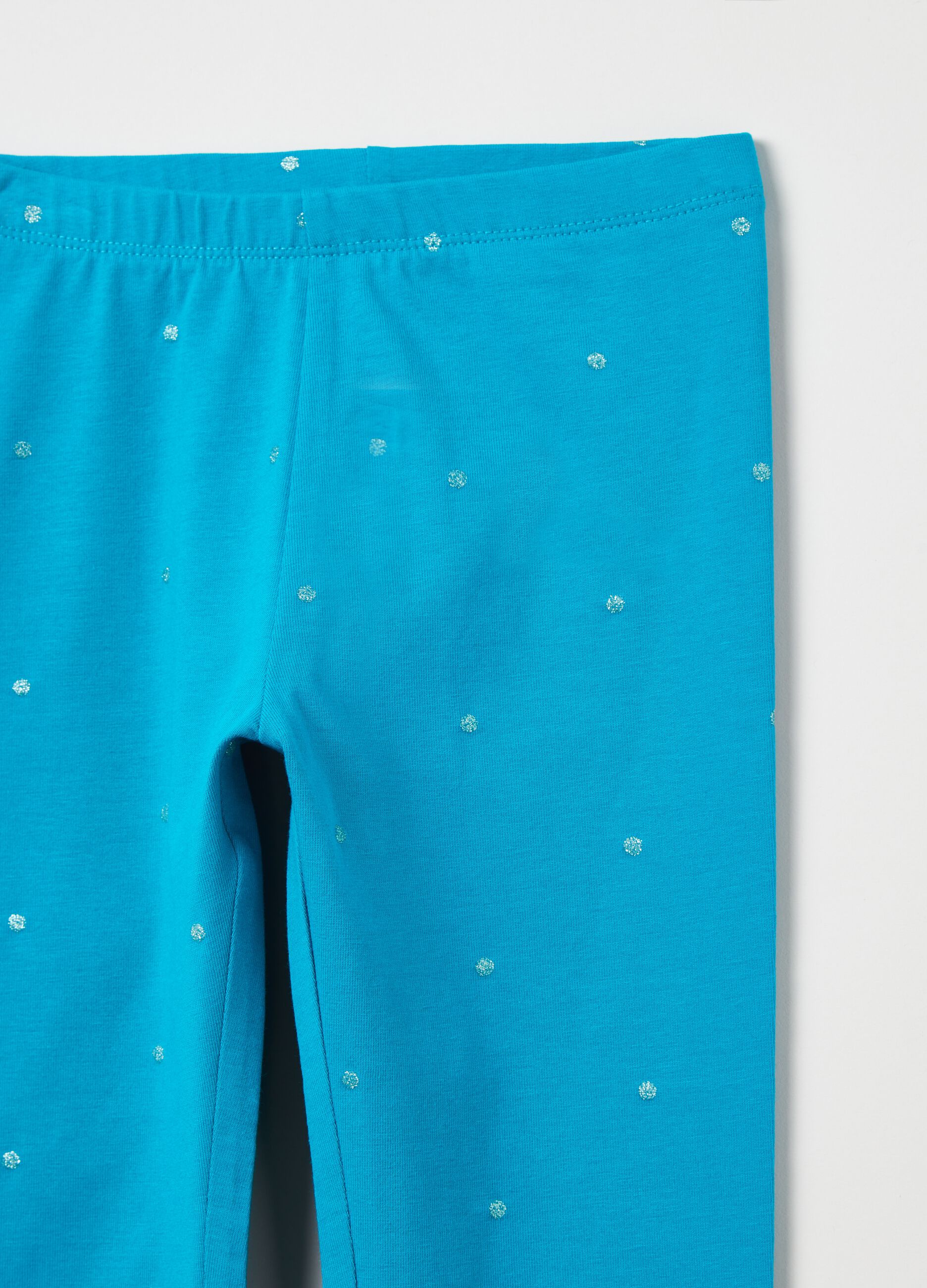 Leggings stretch con stampa_2
