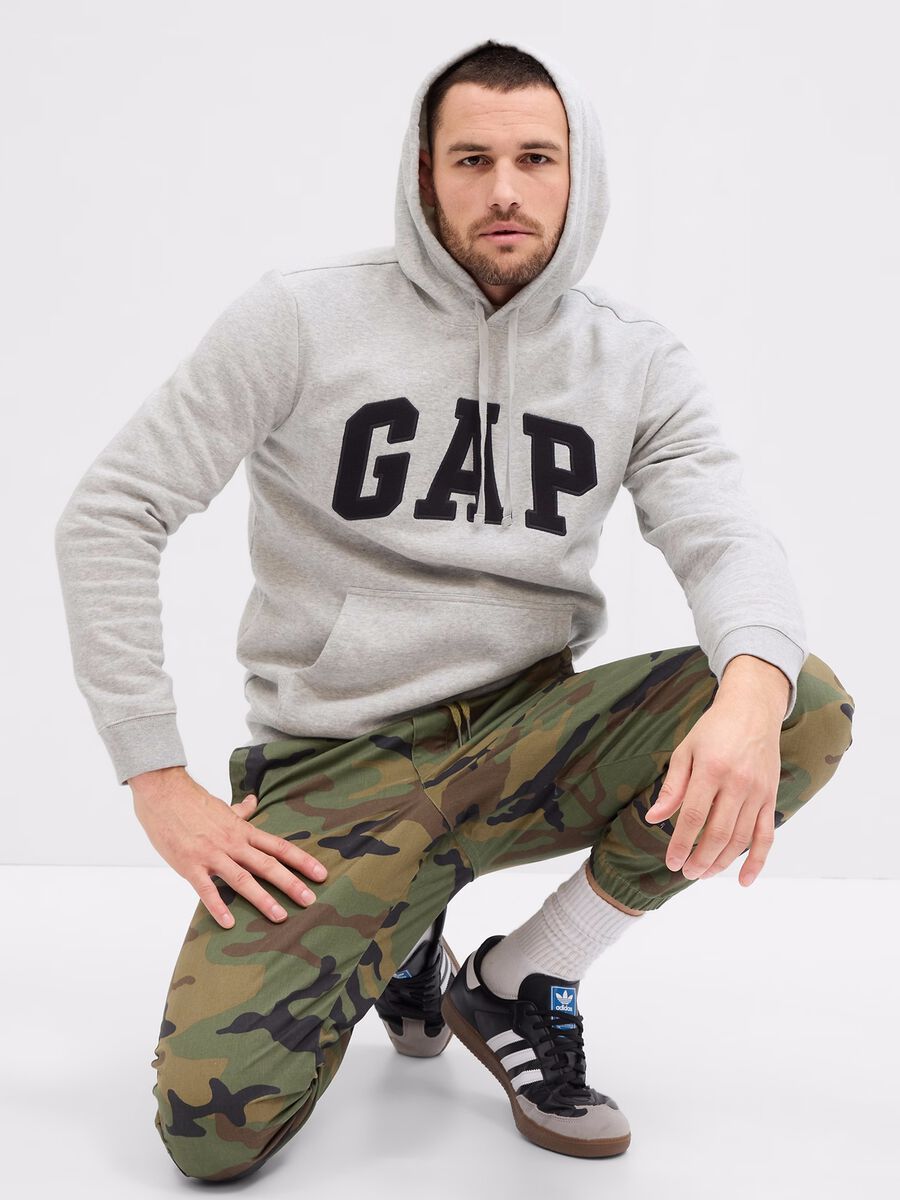 Hoodie with embroidered logo_0