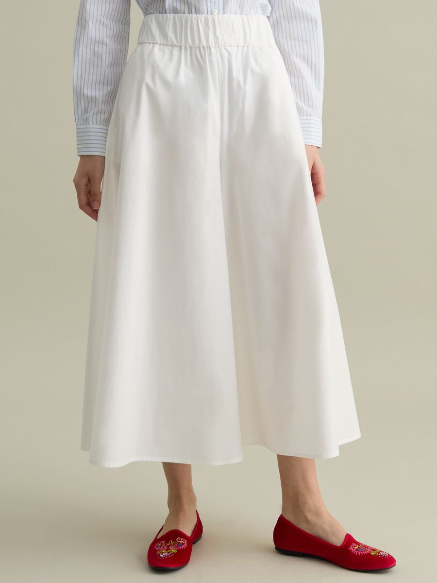 Culottes in cotton_1