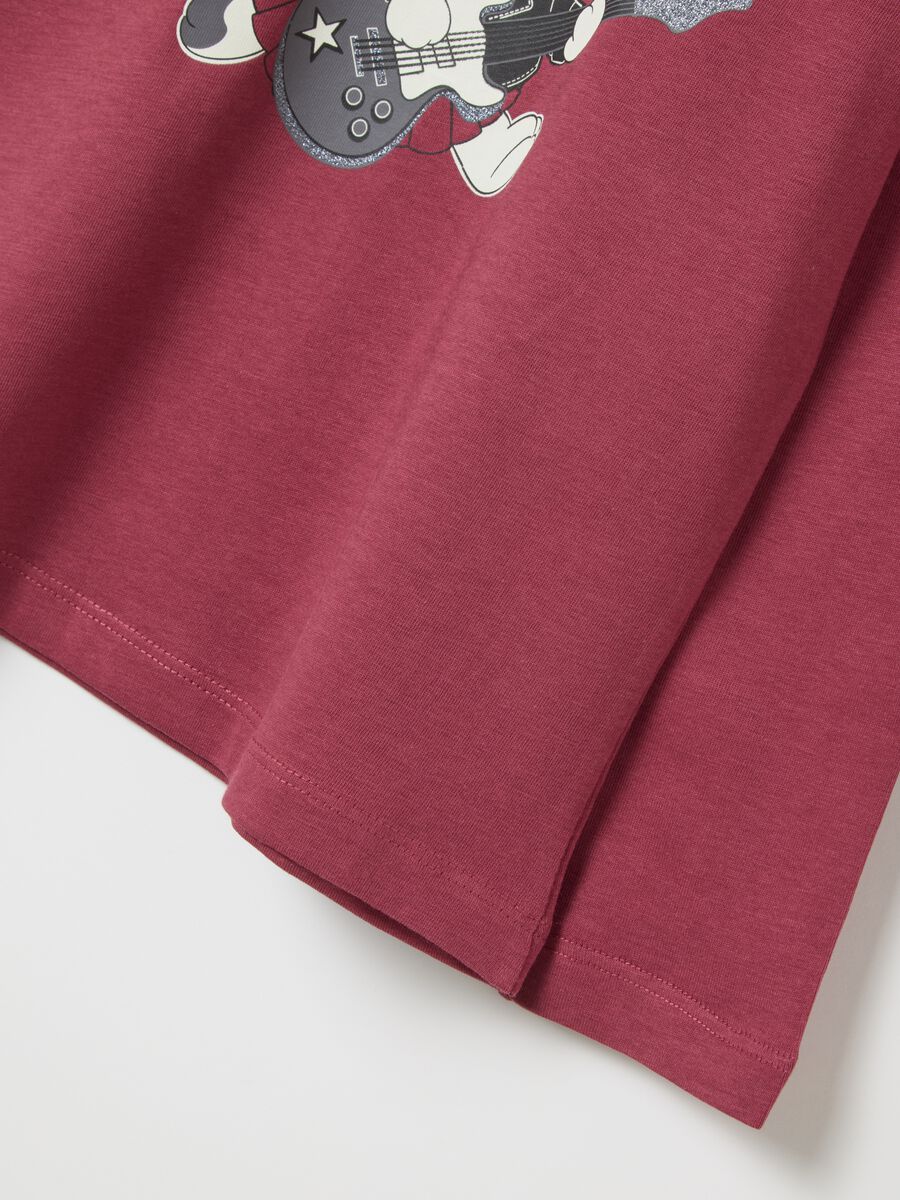 Girls' pure cotton red jumper regular fit_1