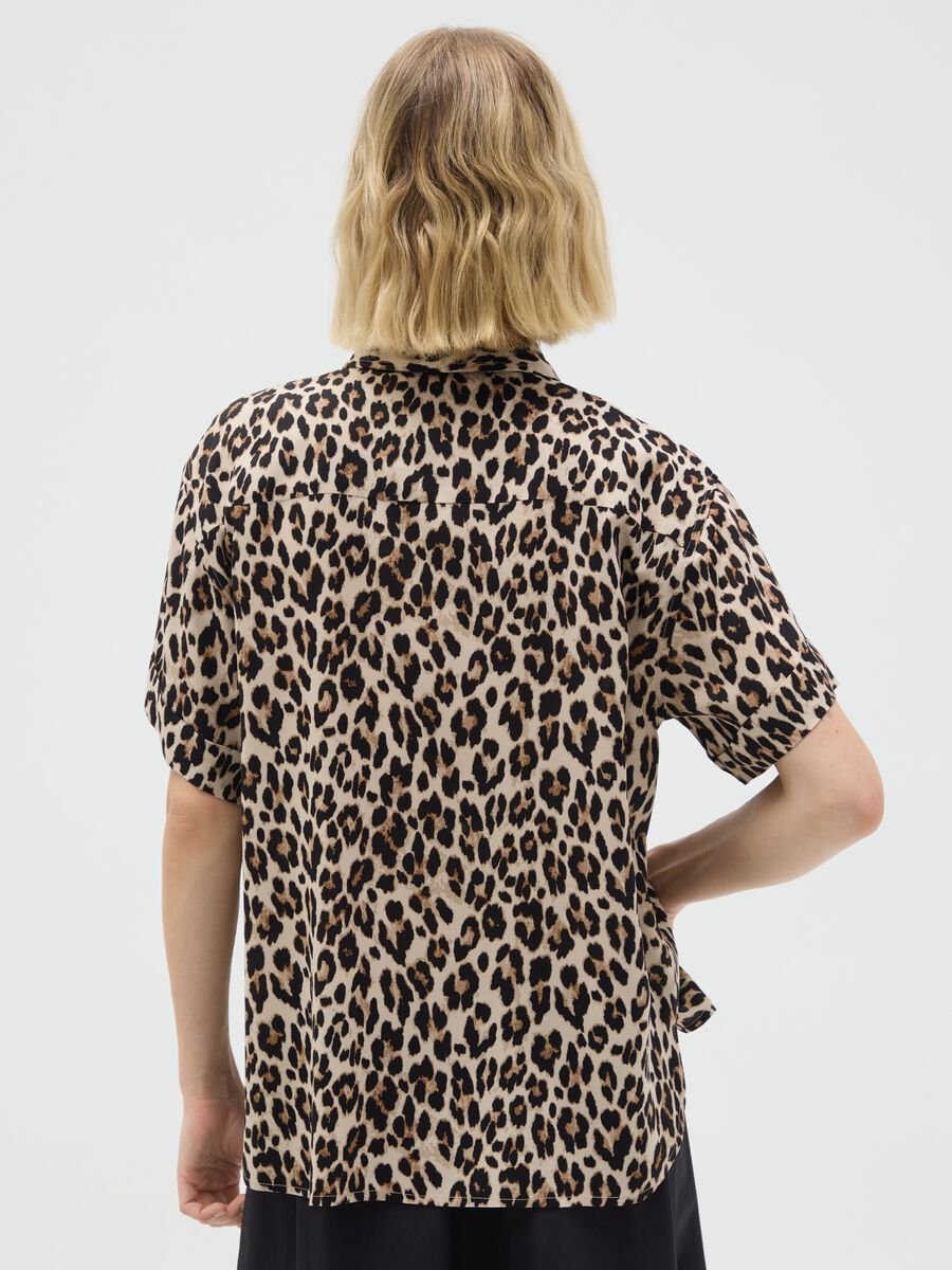 Women's multicolour viscose shirt_3