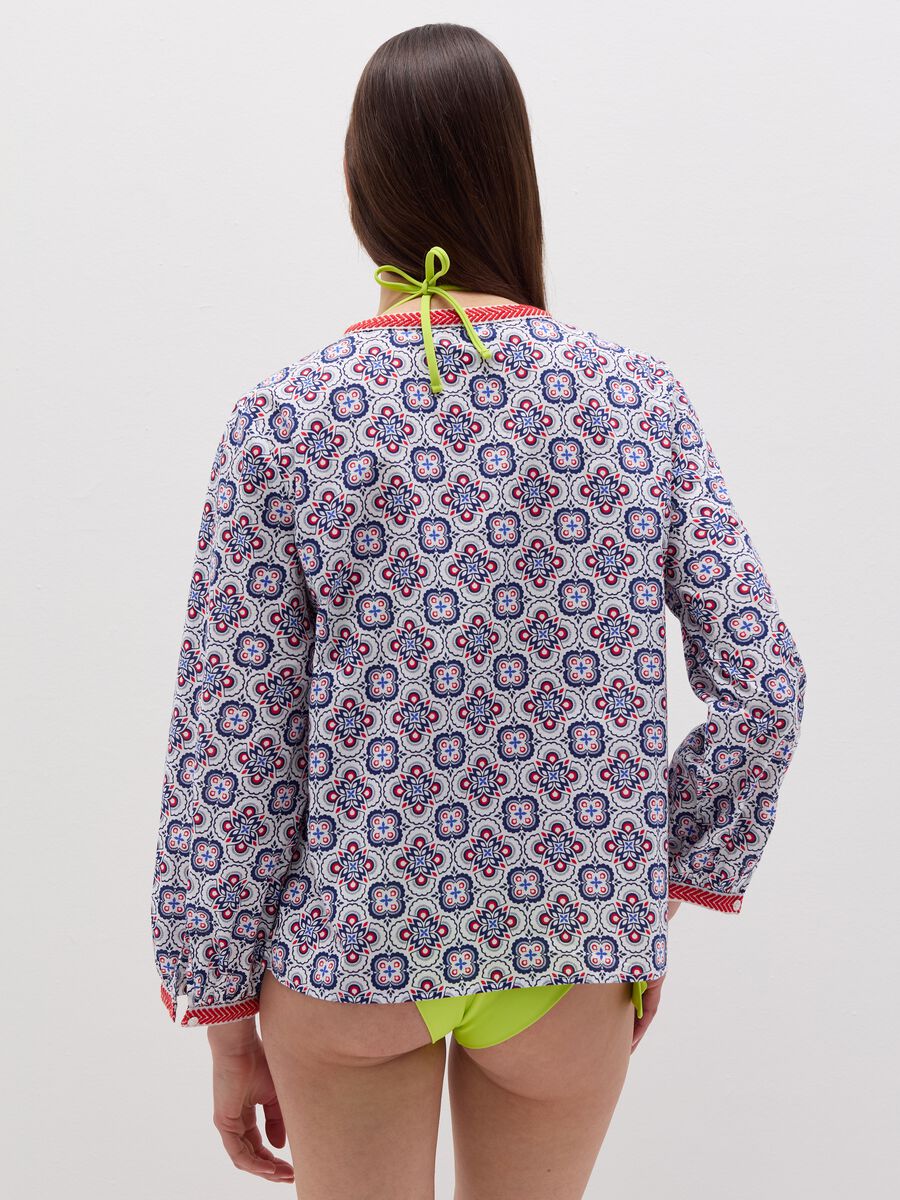 Positano summer blouse with tassels_2