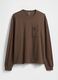 Brown Cotton Long Sleeve Shirt_3