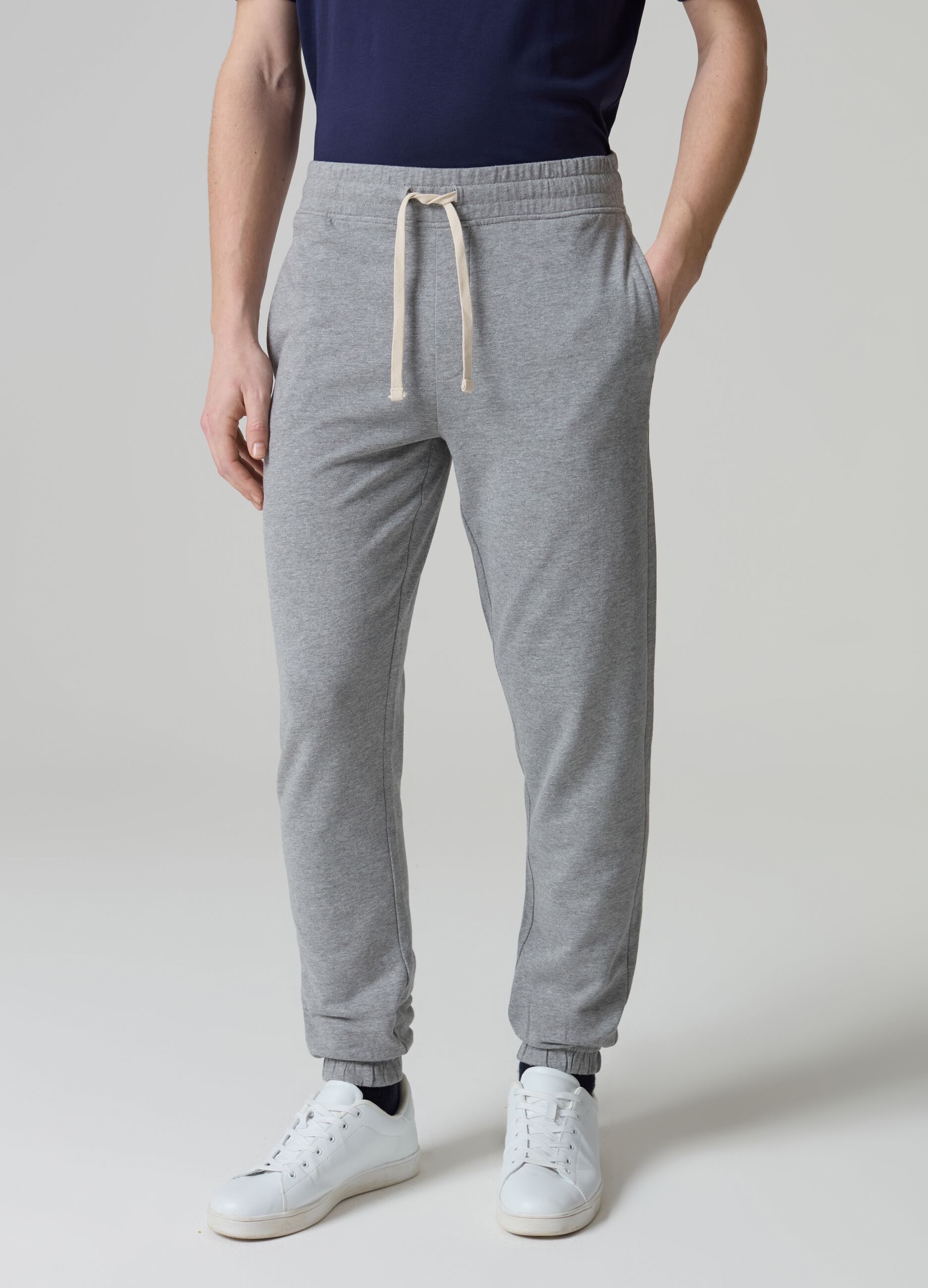 Joggers in felpa con coulisse