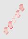Multipack of pink stretchy cotton baby girl socks_0