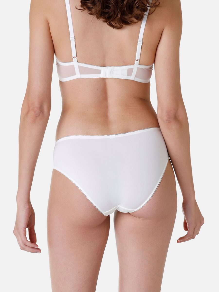 Midi briefs in striped lace_2