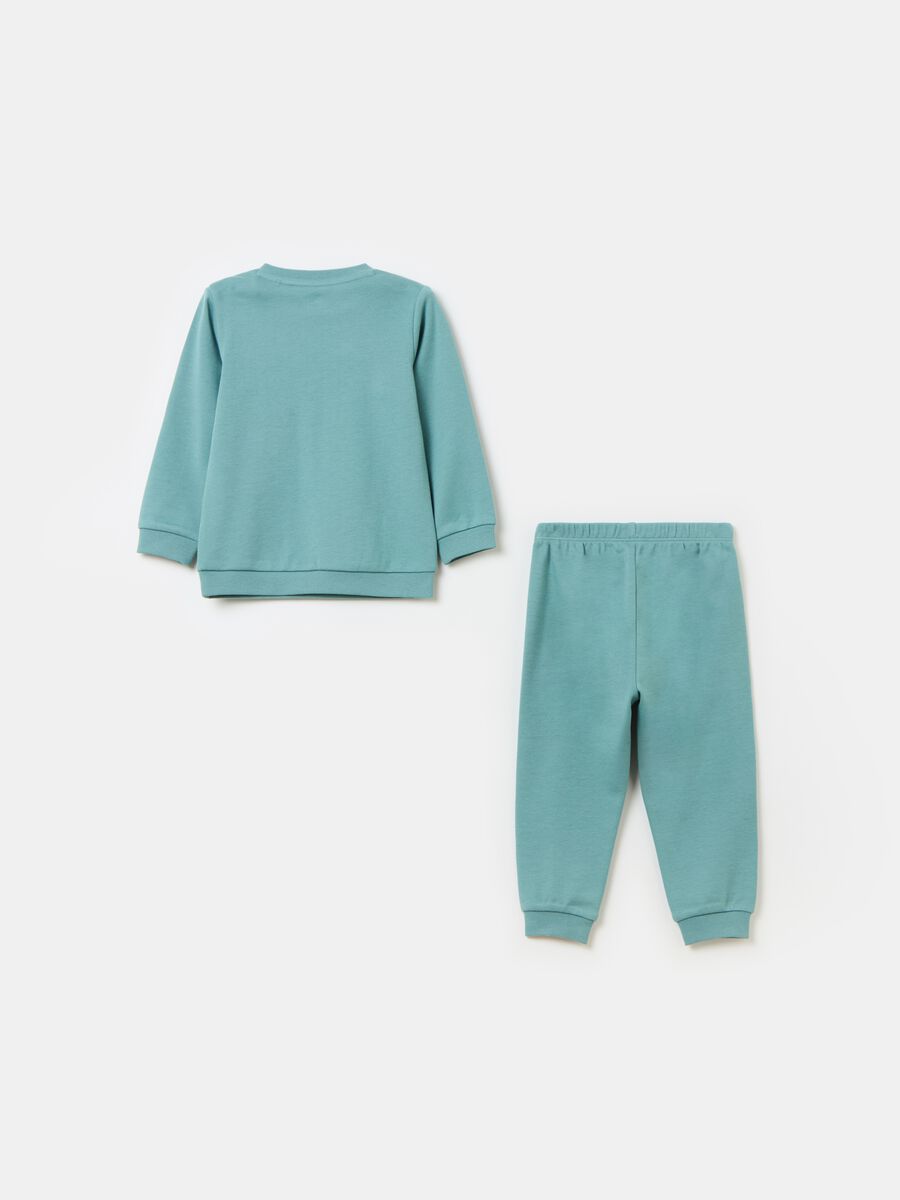 Organic cotton pyjamas with print_1