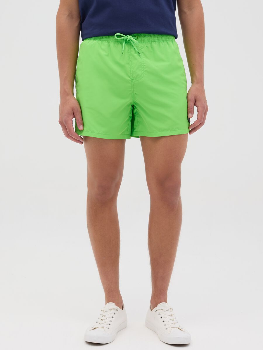 Maui Green Swim Trunks_1