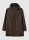 Brown rain jacket regular fit with hood_4