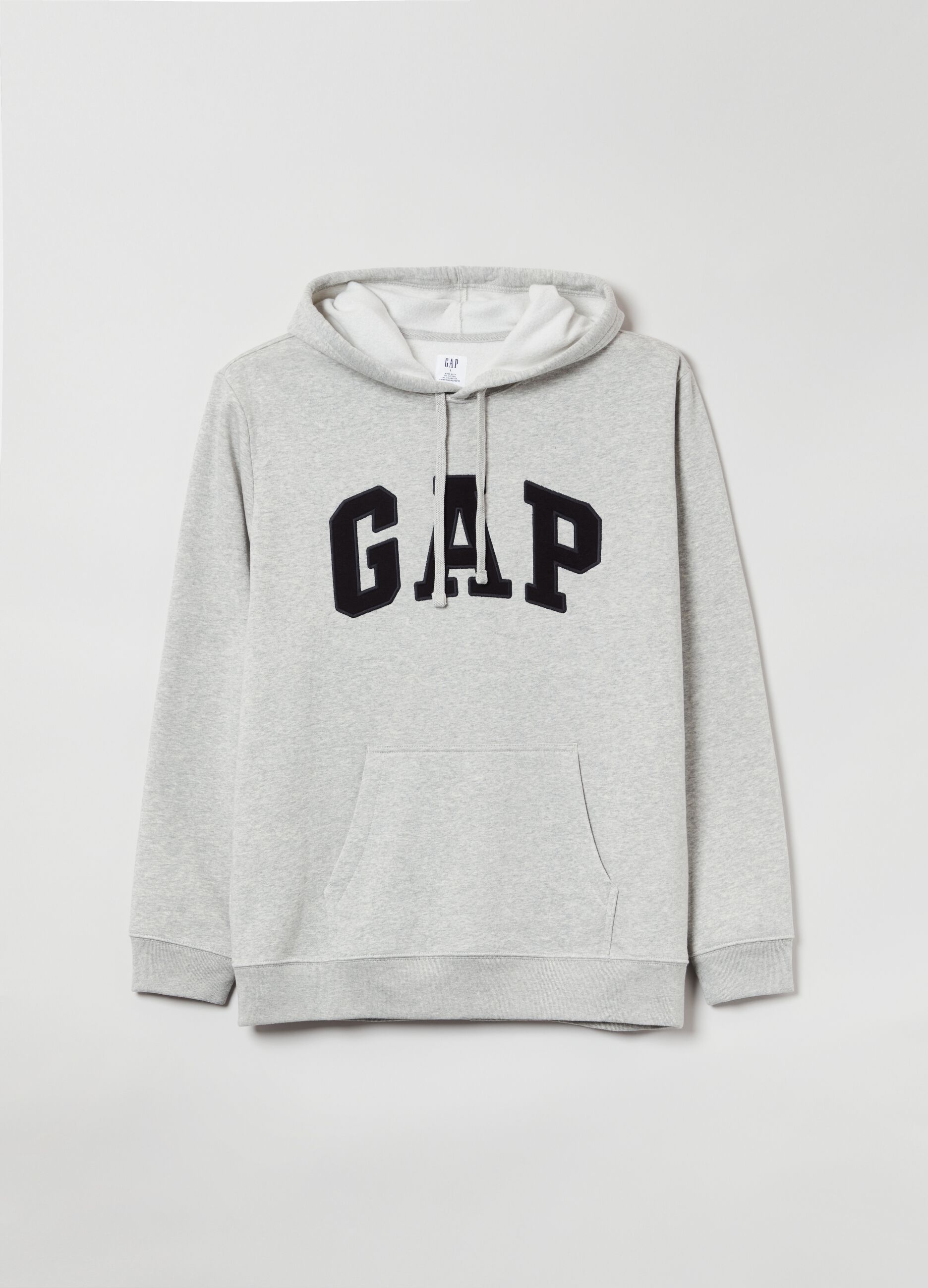 Hoodie with embroidered logo