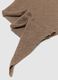 Brown scarf in wool and cashmere blend_1