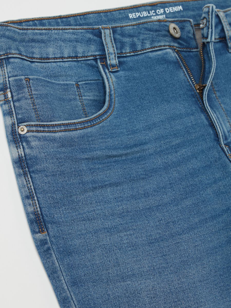 Skinny-fit jeans with fading_5
