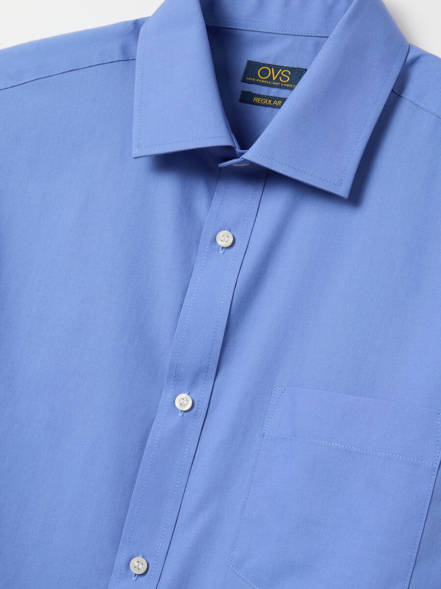 Regular-fit easy-iron shirt with short sleeves_5