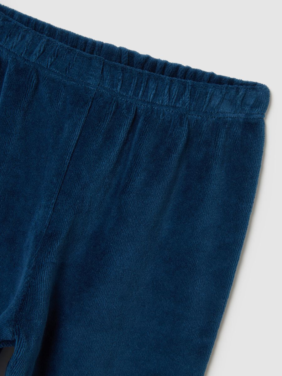 Pigiama da neonato in misto cotone blu regular fit_2