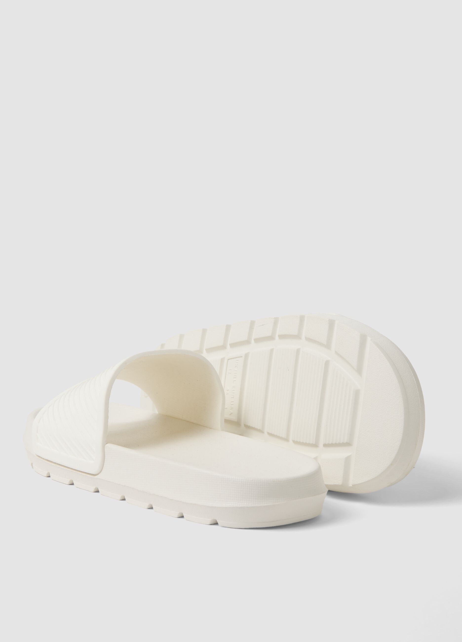 Ciabatte bianche a fascia