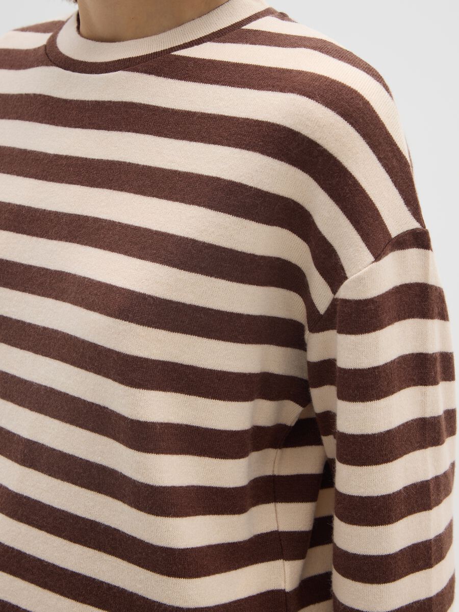 Regular fit multicolour striped jumper_3
