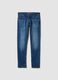 Jeans in cotone elasticizzato blu slim fit_4