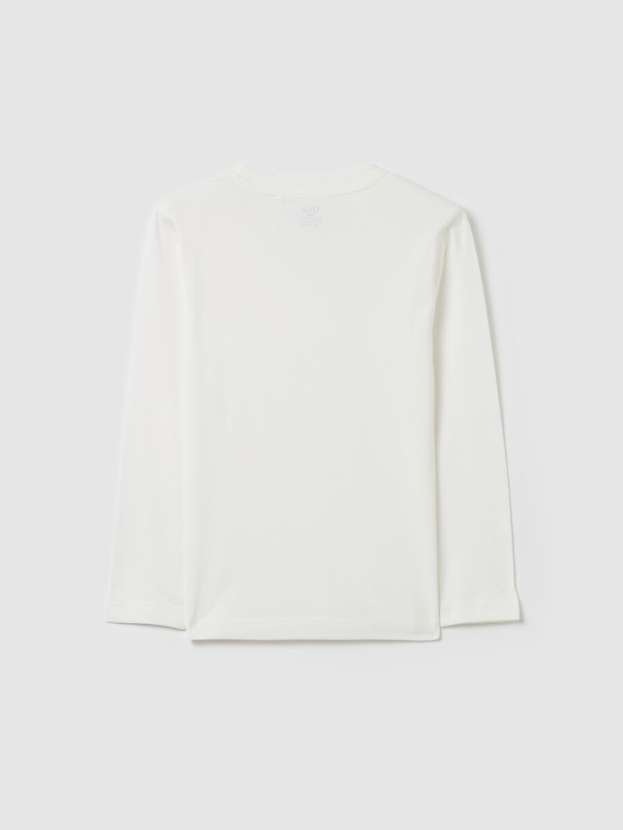 Long-sleeved T-shirt in organic cotton_1