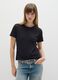 Black pure cotton t-shirt regular fit_1