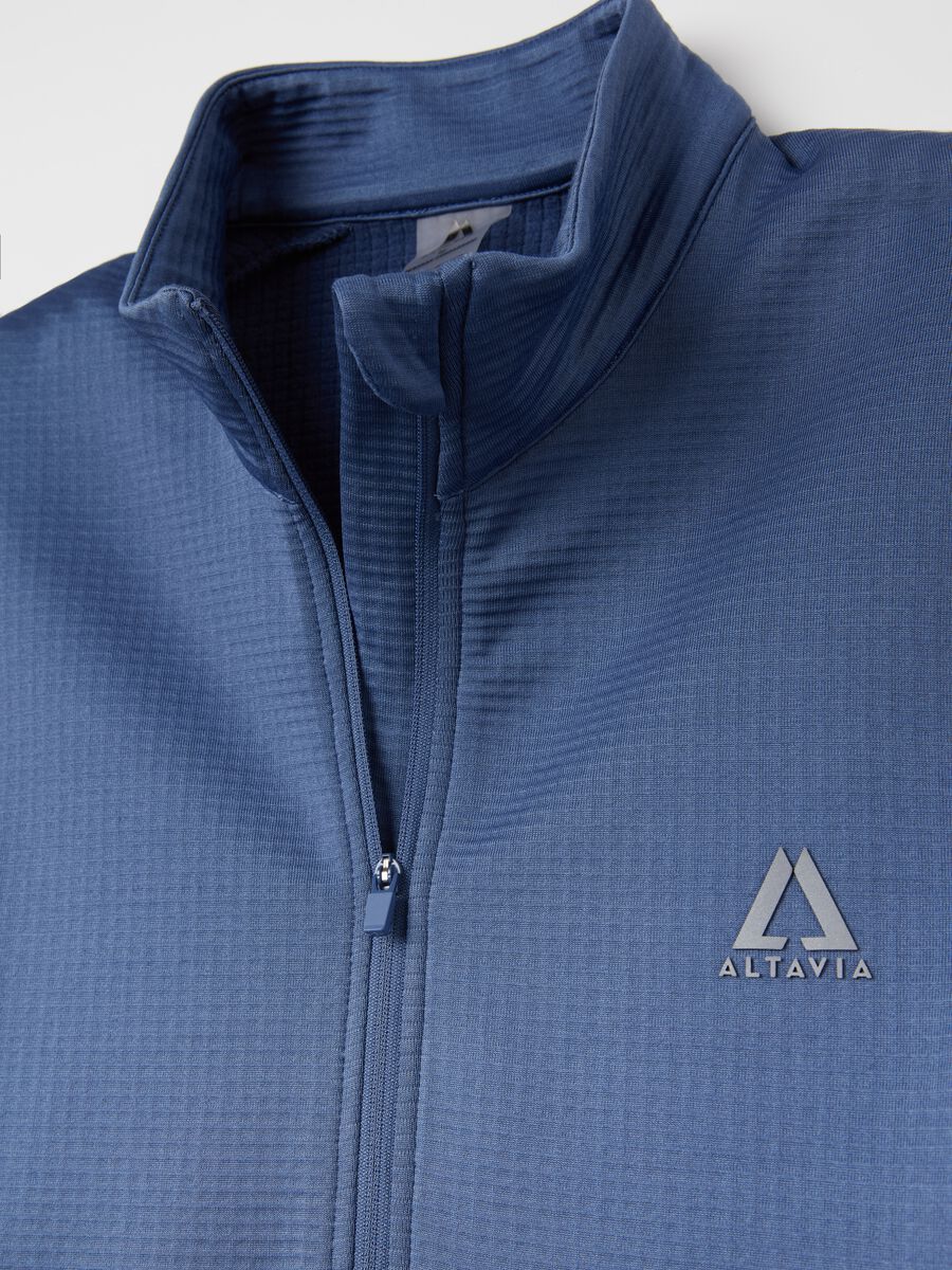 Waffle pile half-zip ALTAVIA WITH DEBORAH COMPAGNONI_5