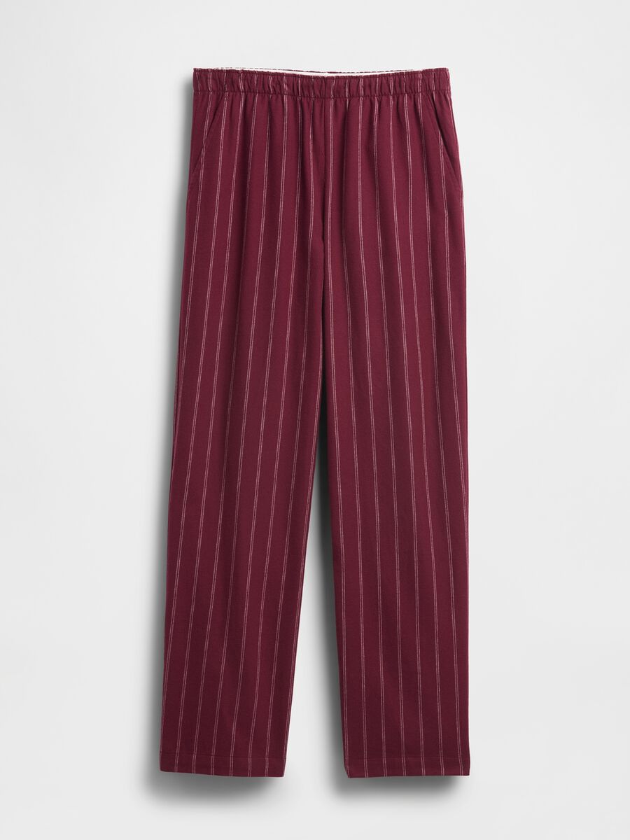 Pigiama rosso in cotone_3