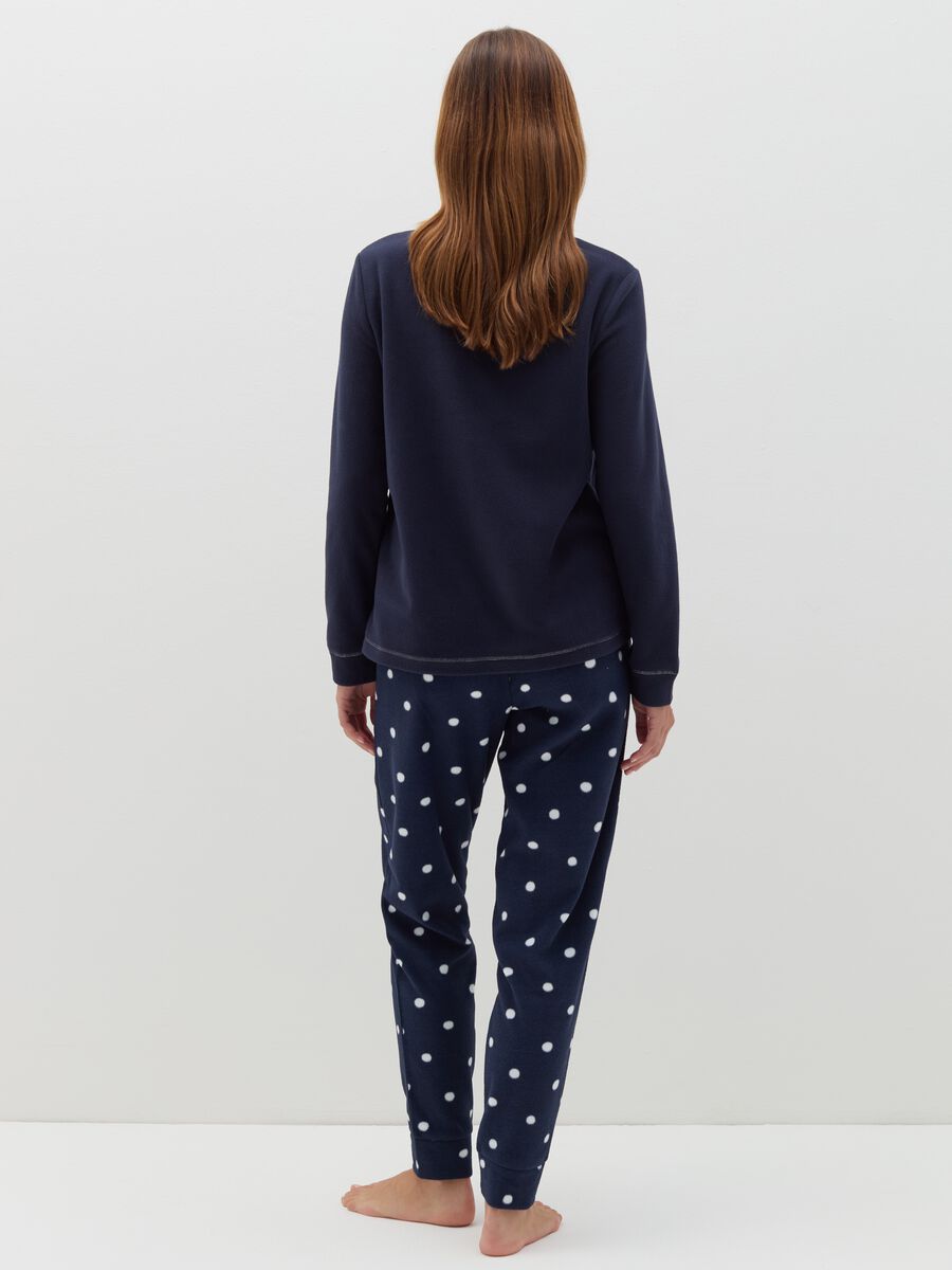 Pigiama in velour ricamo "Soft Winter"_2