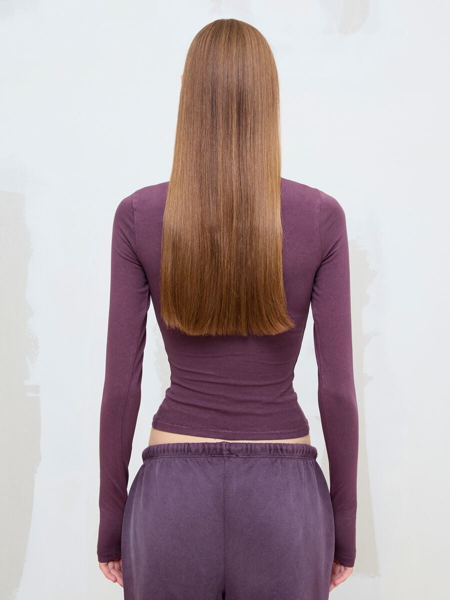 Perfect Longsleeve Washed Burgundy_4