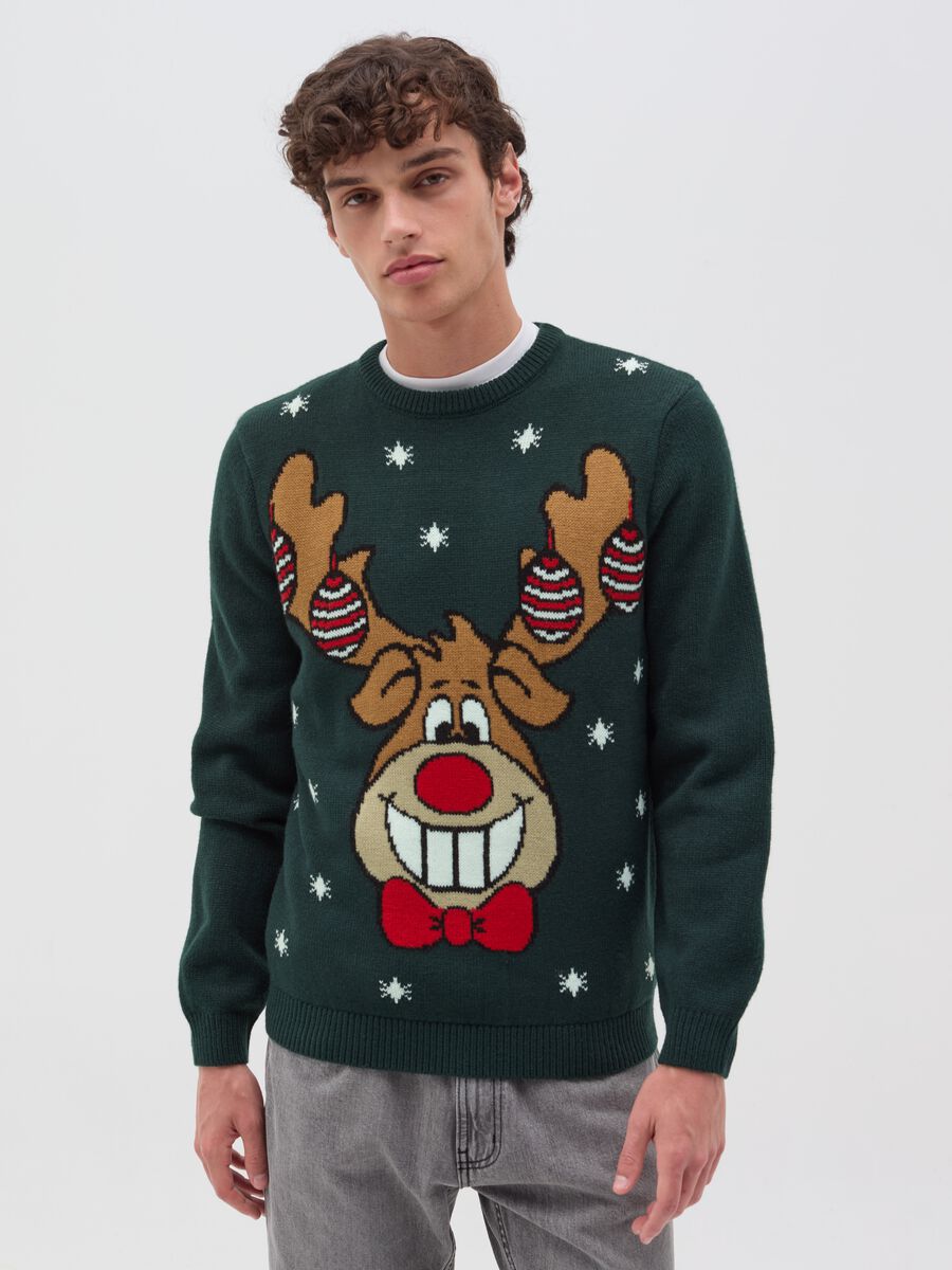 Christmas Jumper with Rudolph the reindeer_0