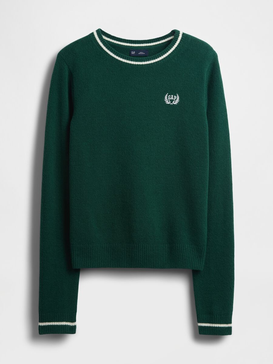 Green Crew Neck Sweater_3