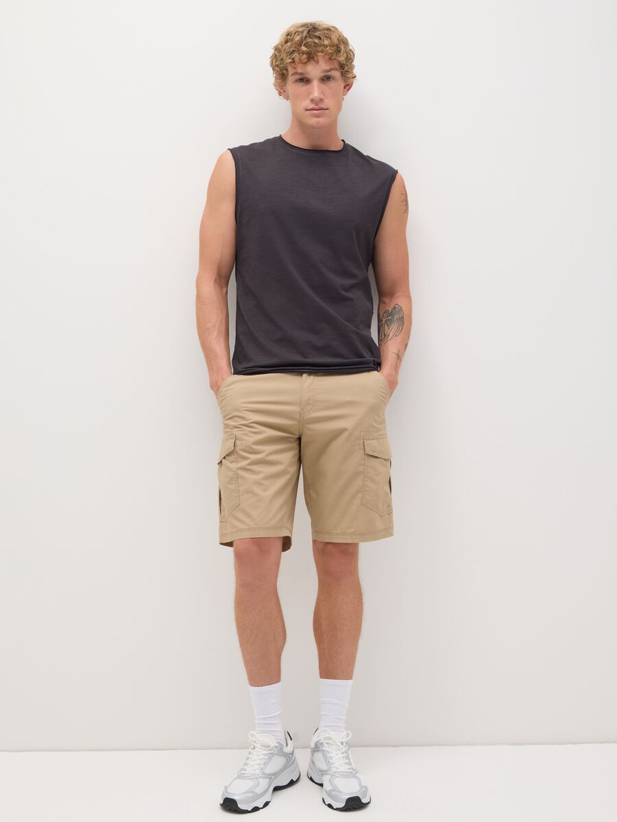 Men's pure cotton regular fit black t-shirt_1