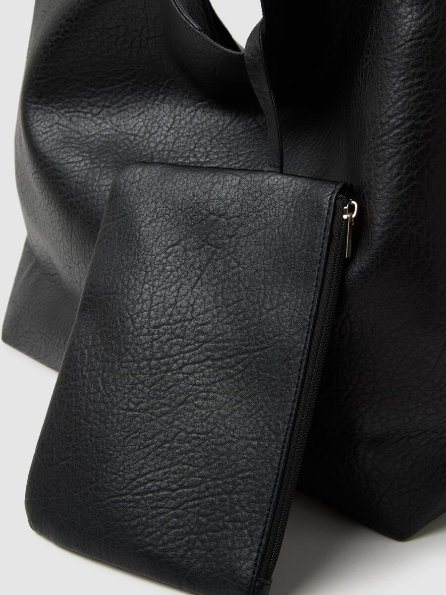 Borsa nera con pochette_2